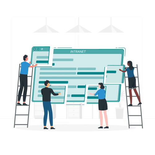 Intranet empresarial no SharePoint para centralização de informação e colaboração entre equipas